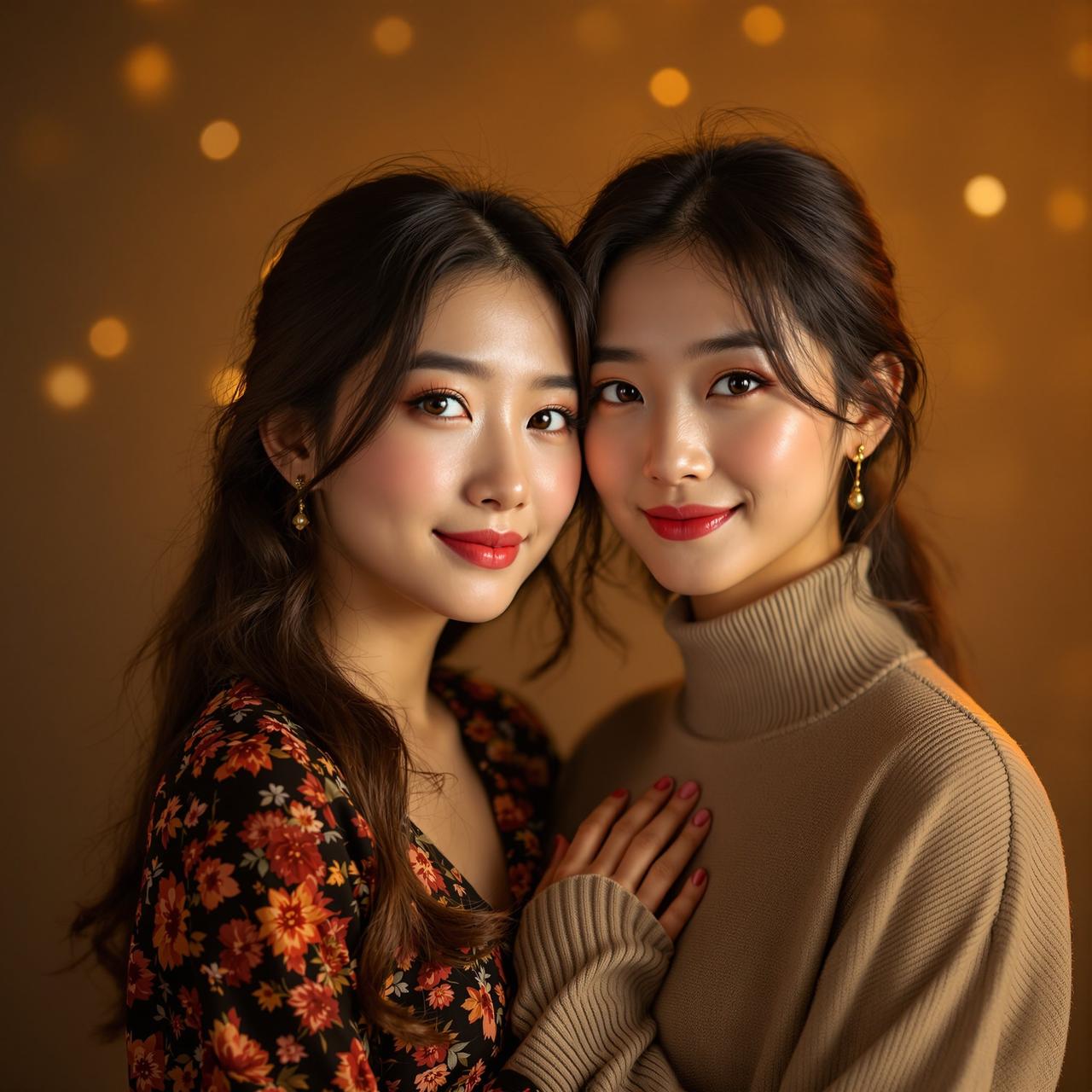 一位漂亮女孩精神